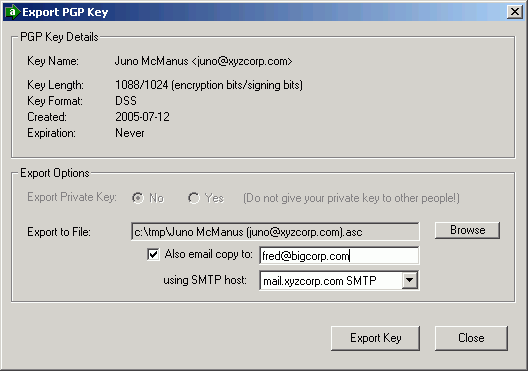 best pgp keychain manager for windows