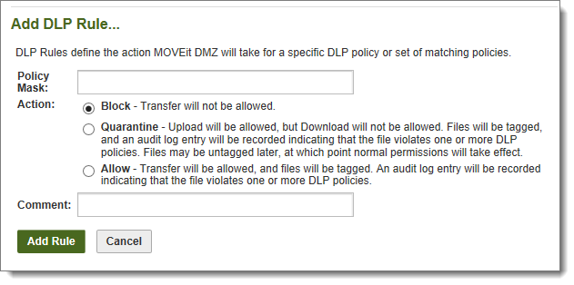 WebInterface_Settings_SecurityPolicies_ContentScanning_DLP_AddRuleset_EditDLPRules_AddDLPRule