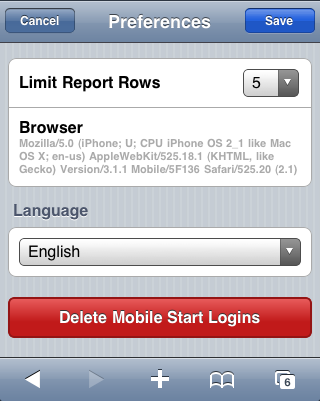 WhatsUp Gold Preferences dialog