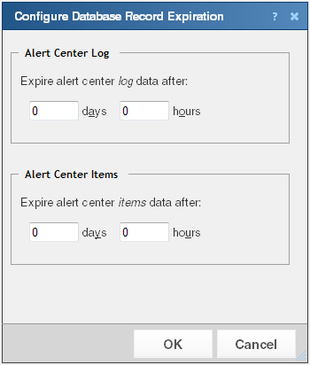 The Record Maintenance dialog