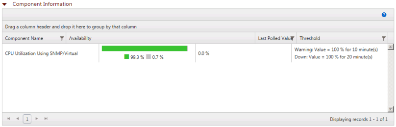 Component Information