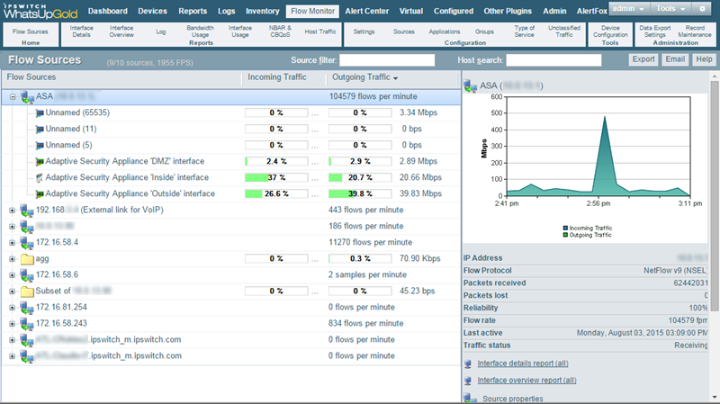 Flow Monitor sources