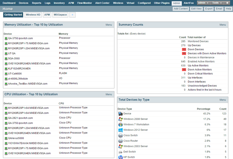 16.3_getting_started_dashboard_view