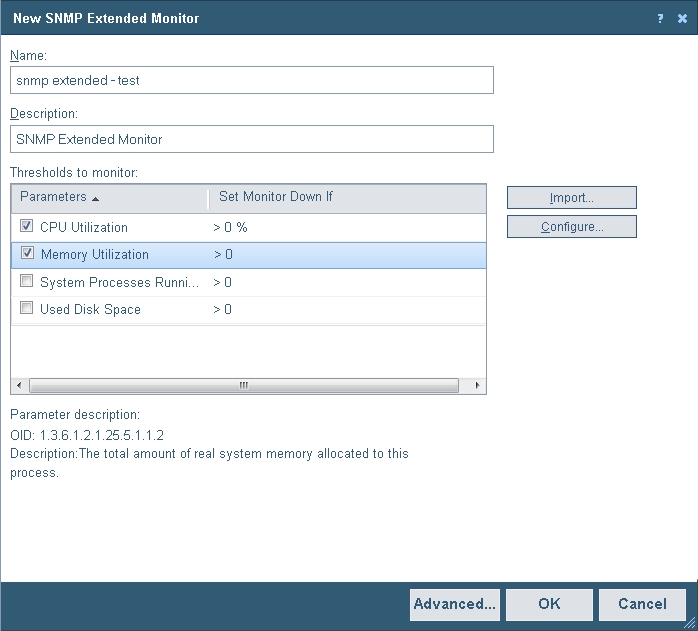 WUG16.4-Monitor esteso SNMP 1