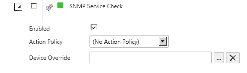 Component configuration options