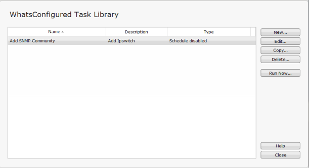 WhatsConfigured Task Library