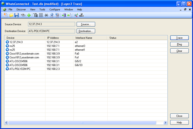 Layer 2 Trace