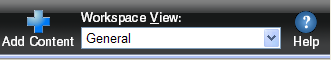 Workspace Toolbar