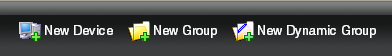 Devices Tool Bar