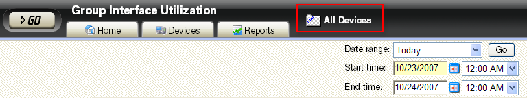 Group Report Options