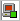 Down device with at least one monitor responding icon