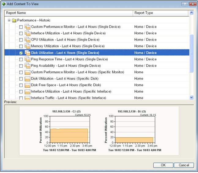Workspace Report Picker
