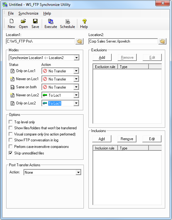 Sync Utility