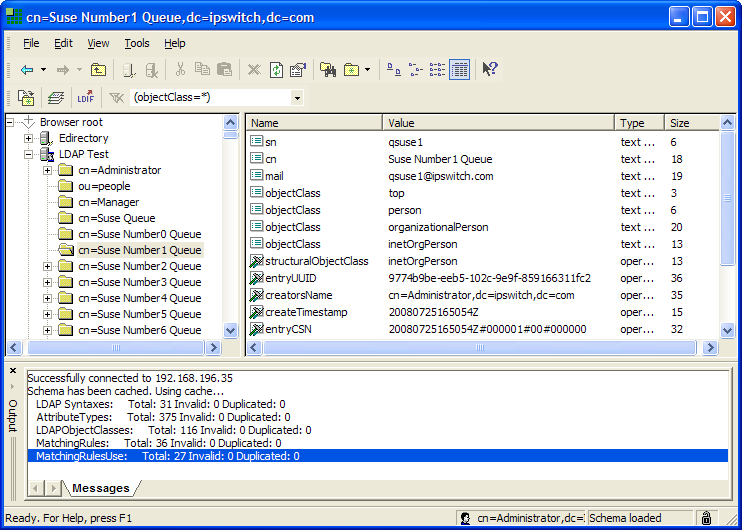 ldap browser query