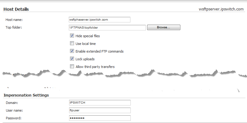 HA: Host Details