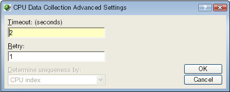 Advanced Data Collection Settings